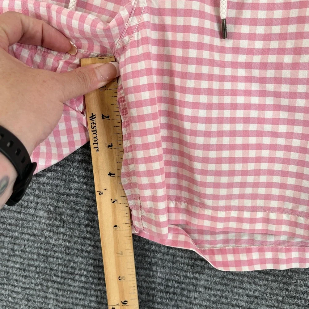 Polo Ralph Lauren Swim Trunks Mens M Pink Gingham Check Pony Logo Beach Pool